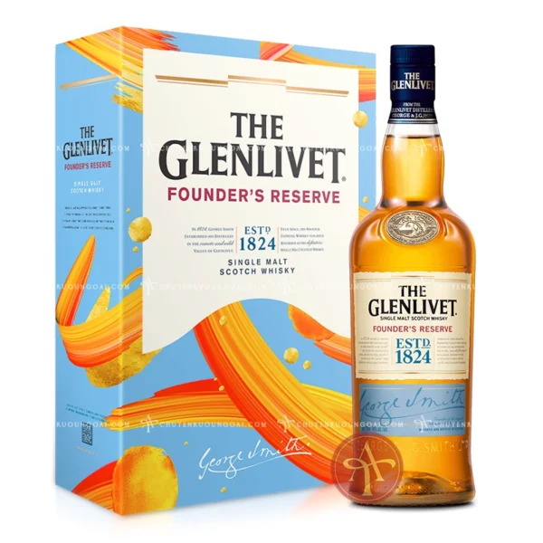 Glenlivet Founder's Reserve Hộp Quà 2025